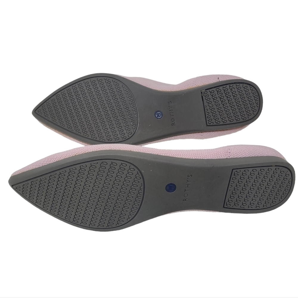 Rothy's | Women's The Pointe Light Blush Pink Ballet Flats (US Size 11) - Picture 10 of 10